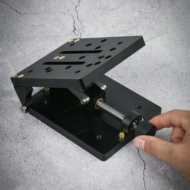 Alt view image 3 of 3 - For A Set of Anti-cervical Spine Base for Printing Bed, Adjustable Platform Tilt Angle 0-90 Degrees, Base Seal Cutting Tool