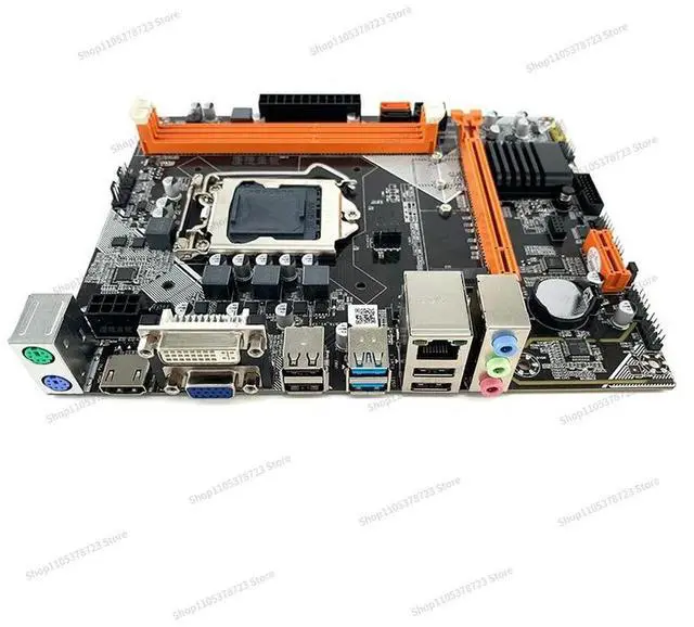 Alt view image 3 of 3 - For B75-1155 DDR3 M.2 Gigabit DVI/VGAHDMI Full Interface Game Computer Main Board PS2 2pcs