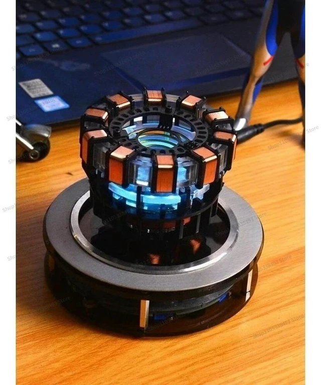 Main image of For Maglev Iron Man, Reactor Core Office Creative Tabletop Ornament Boys' Birthday Gift