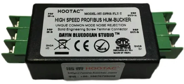 Main image of Industrial Three-Wire DP Bus PROFIBUS Anti-Interference Isolation Filter Eliminate Warning Error Correction