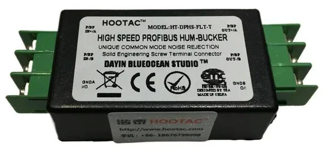 Alt view image 2 of 3 - Industrial Three-Wire DP Bus PROFIBUS Anti-Interference Isolation Filter Eliminate Warning Error Correction