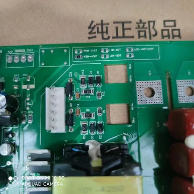 Alt view image 3 of 3 - General Welding Machine WSM-400T Argon Arc Welding Machine Driver Board, Main Board, Control Board