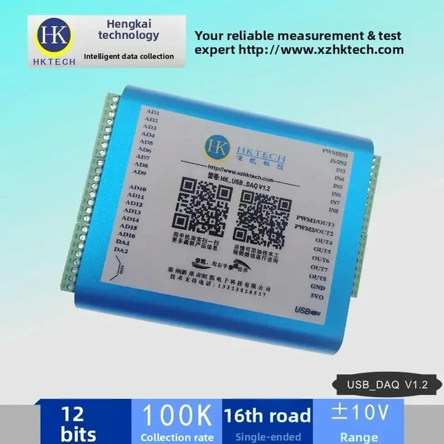 Alt view image 2 of 3 - Data Acquisition Card view USB DAQ V1.2