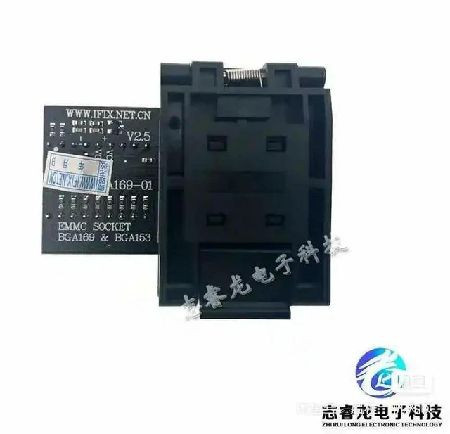 Alt view image 2 of 3 - IFIX RT809H Programmer, BGA153/169 EMMC Programming Socket.