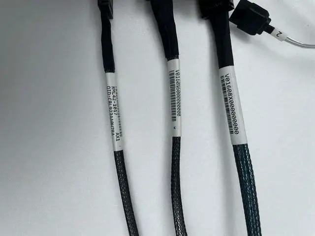 Alt view image 3 of 3 - OC NVMe to SATA Hard Drive SFF-8611 to 1 Minute 4 SATA Data Cable