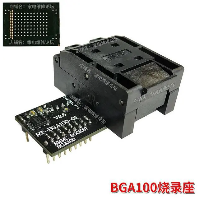 Alt view image 2 of 3 - BGA100 Burner Seat Car Navigation Audio EMMC Off-line Memory Bounce Seat Adapter Clamshell Seat