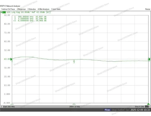 Alt view image 2 of 3 - For 0.5-6GHz 42dB High Gain 1.1dB Low Noise Amplifier