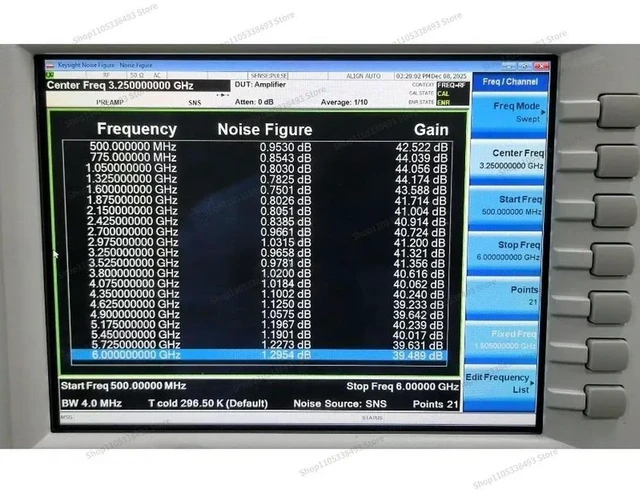 Alt view image 3 of 3 - For 0.5-6GHz 42dB High Gain 1.1dB Low Noise Amplifier