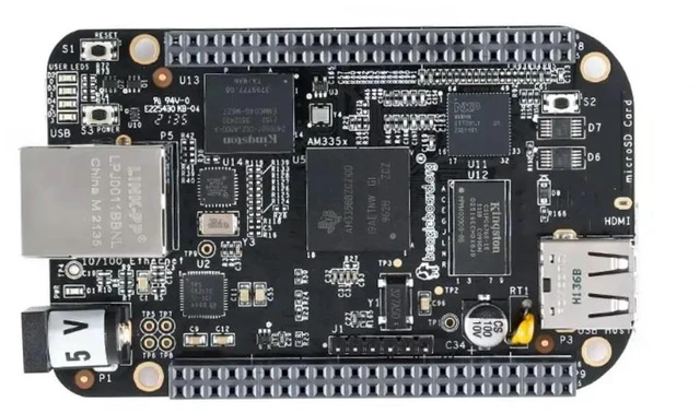 Alt view image 2 of 3 - BeagleBone Black 4G Development Board 512MB DDR3 4GB EMMC Flash BB-Black Rev.C Linux in Stock