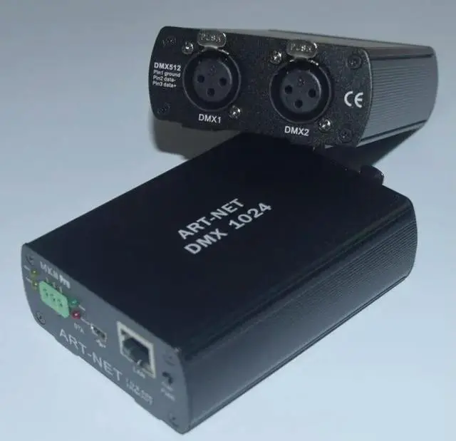 Alt view image 3 of 3 - ArtNet Controller ART-NET Bidirectional 1024 Channel DMX Network Lighting Console Computer 3D Simulation Software