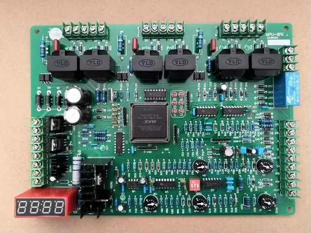 Alt view image 3 of 3 - Medium Frequency Furnace Control Board Mpu-6fk Power Supply Circuit Board