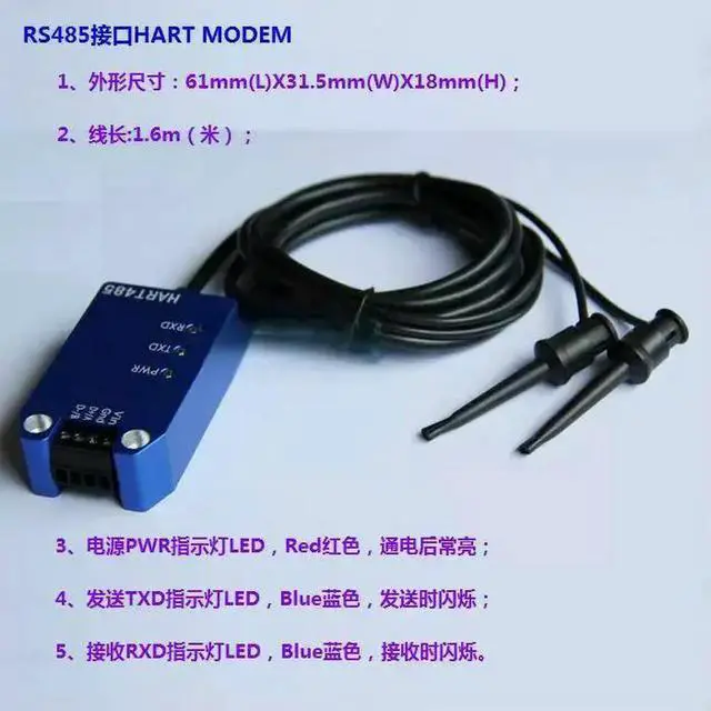 Alt view image 3 of 3 - Rs485 Interface Hart Converter, /Modem, Hart Protocol Handheld Device