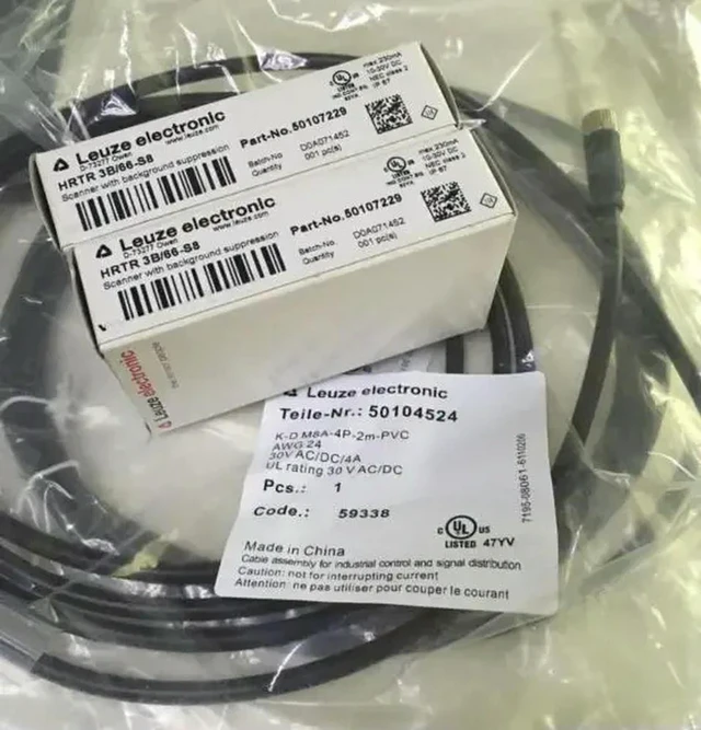 Alt view image 2 of 2 - LEUZE Photoelectric Switch Sensor, Should Electric Eye HT3C/6G-M8