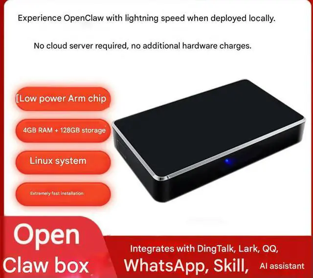 Main image of OpenClaw host, Ubuntu mini PC, Lobster API all-in-one, OpenClaw robot host