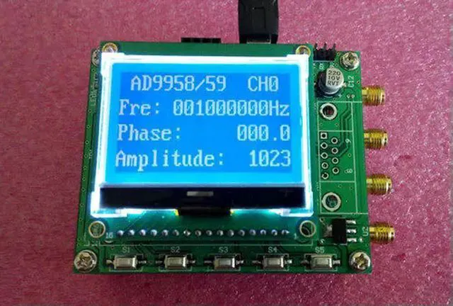 Main image of AD9958 AD9959 Four-channel DDS Module STM32 /GD Signal Source Learning Module V3