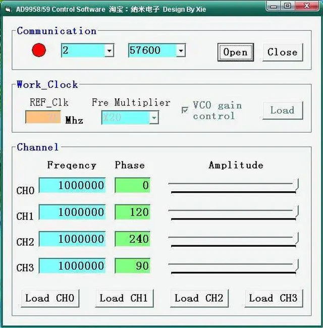 Alt view image 3 of 3 - AD9958 AD9959 Four-channel DDS Module STM32 /GD Signal Source Learning Module V3
