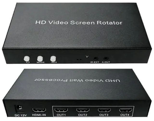 Alt view image 2 of 3 - HDMI High-definition 90-degree Picture Rotator Camera Mirror, Left and Right Horizontal Mirror, Up and Down Vertical Mirror