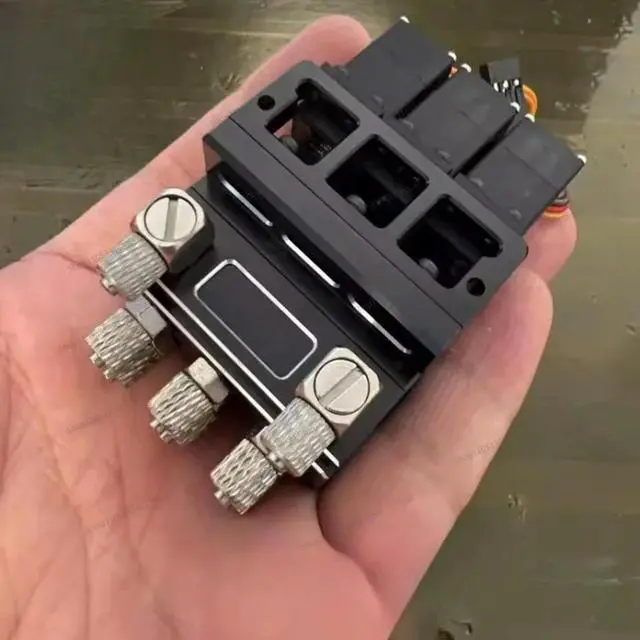 Alt view image 2 of 3 - For RC Model, Model Hydraulic Reversing Valve, Model Forklift Excavator Hydraulic Valve