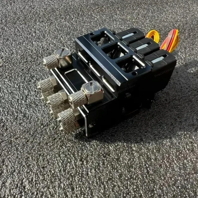 Alt view image 3 of 3 - For RC Model, Model Hydraulic Reversing Valve, Model Forklift Excavator Hydraulic Valve