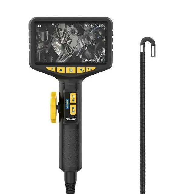Alt view image 2 of 3 - AUTOOL Car Repair Endoscope, 1080P Engine Cylinder Carbon Deposit HD Video, Visual Probe Waterproof