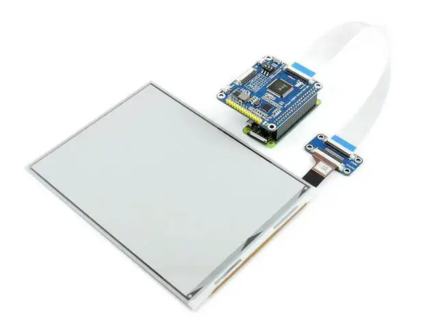 Alt view image 2 of 3 - Waveshare 7.8inch E-Ink display HAT for Raspberry Pi, 1872*1404 resolution,IT8951 controller, USB/SPI/I80/I2C interface