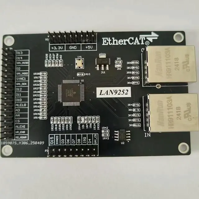 Alt view image 3 of 3 - STM32H723+LAN9253 Slave STM32H723ZGT6 LAN9253 Development Board EtherCAT Slave 32IO CIA402
