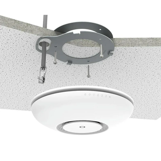 Alt view image 3 of 3 - MikroTik cAP ac RBcAPGi-5acD2nD Indoor Gigabit Dual-Band AP Ceiling Wall Mount