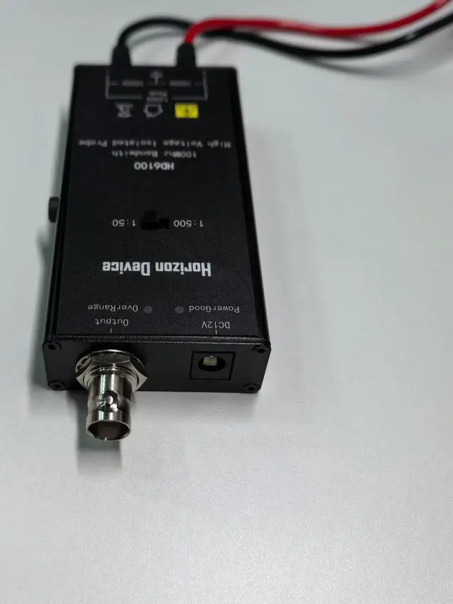 Main image of Active Probe High-voltage Isolated Differential Probe, 100Mhz Bandwidth 50:1 and 500:1 High Voltage 1300V/1.3KV