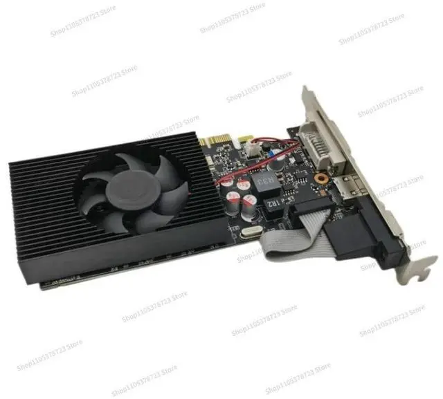 Alt view image 2 of 3 - For GT730 4GB DDR3 Desktop Office Computer All-in-one Computer Half-height Knife Card Foreign Trade Graphics Card 2