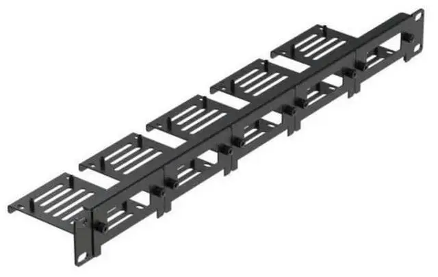 Alt view image 2 of 3 - UCTRONICS 19" 1U Raspberry Pi Rack Case, Carbon Steel Chassis, Upgraded Design with 5 SSD Mount Brackets