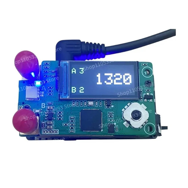 Alt view image 2 of 3 - For VRX-F4 1.2G/1.3G 9CH Image Transmission Dual Receiver Directly Plugged Into FatShark Skyzone