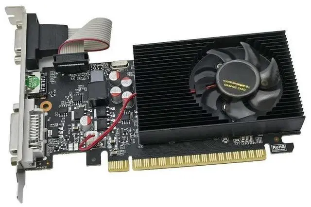 Main image of For GT730 4GB DDR3 Desktop Office Computer All-in-one Computer Half-height Knife Card Foreign Trade Graphics Card 2