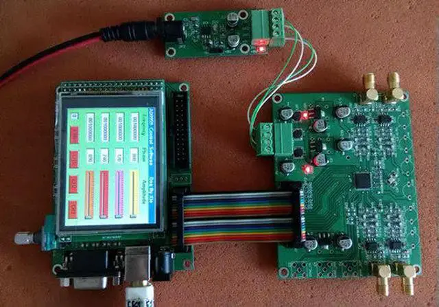 Alt view image 3 of 3 - AD9959 Multi-channel DDS Module STM32/GD TFT Color Screen Touch Screen Rotary Encoder Control