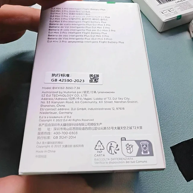 Alt view image 2 of 3 - unactivated Mini 4Pro/Mini 3Pro long-lasting 3850mAh