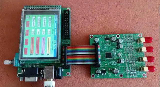 Alt view image 2 of 3 - AD9959 Multi-channel DDS Module STM32/GD TFT Color Screen Touch Screen Rotary Encoder Control