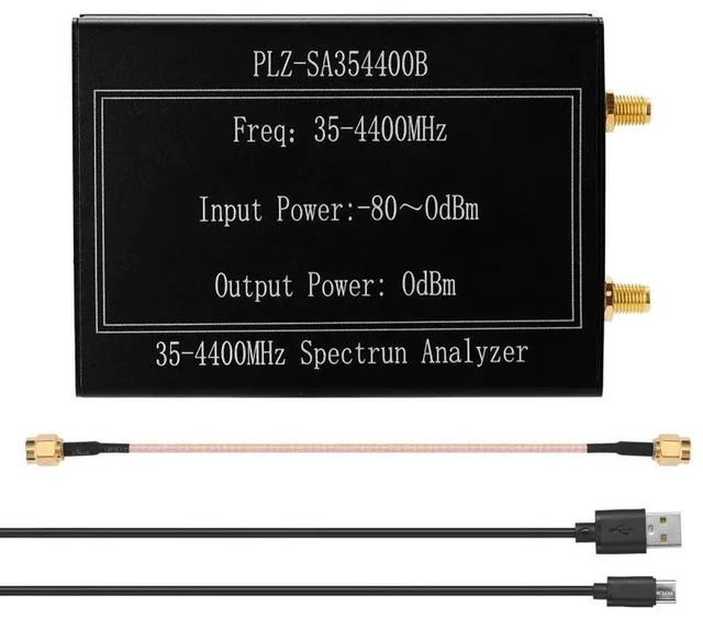 Main image of 35-4400MHz Spectrum Analyzer Scalar Network Analyzer Signal Source Power Meter with Tracking Source TG
