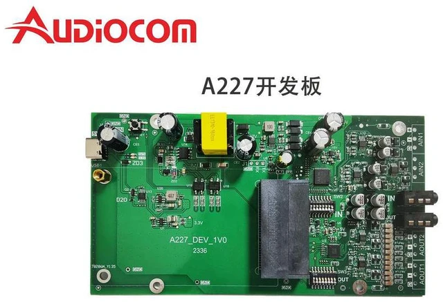 Main image of Audiocom Evaluation Board, Suitable for A227, Supports PoE/USB Power Supply