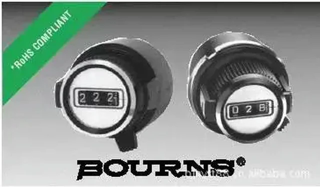 Alt view image 2 of 2 - Bourns Electric Slotter Dial Knob Ct-23-6a Ct-26-6a Ct-23-6m Ct-26-6m