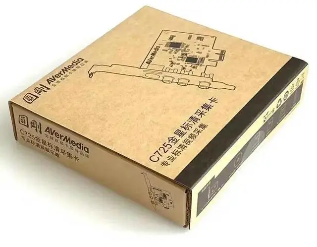 Alt view image 3 of 3 - AVerMedia C725B Standard Definition Video Capture Card AV