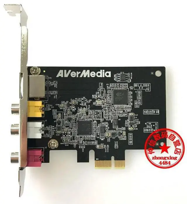 Alt view image 2 of 3 - AVerMedia C725B Standard Definition Video Capture Card AV