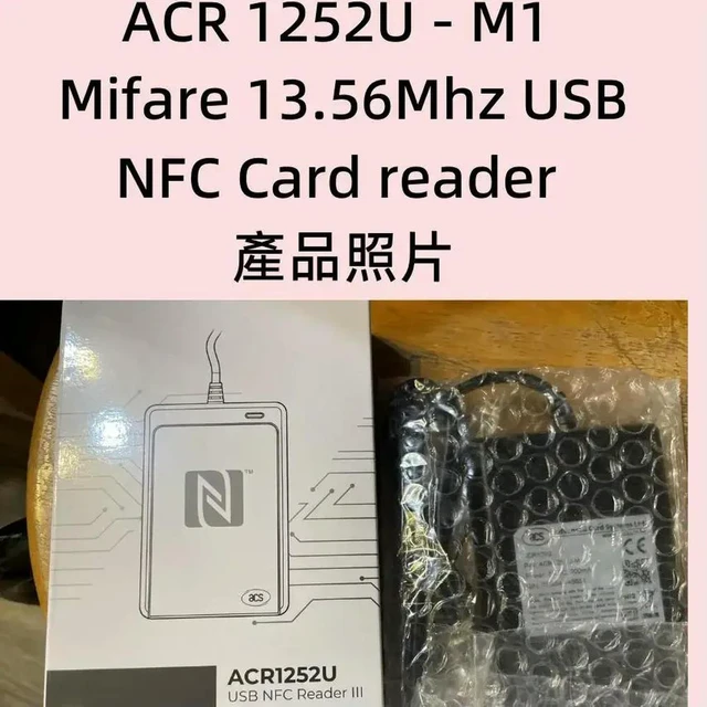 Alt view image 3 of 3 - ACR 1252U 13.56Mhz ISO14443 Mifare NFC reader with SDK