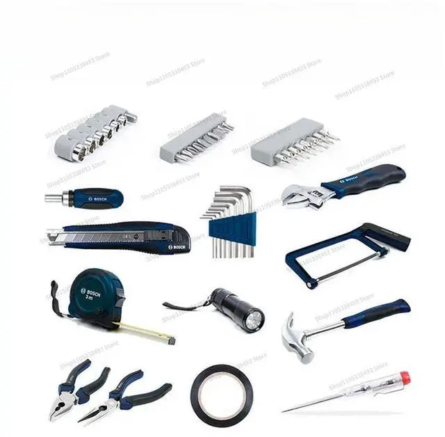 Alt view image 2 of 3 - For Hardware Toolbox Woodworking Repair Multi-piece Set 108 Multifunctional Home Tools