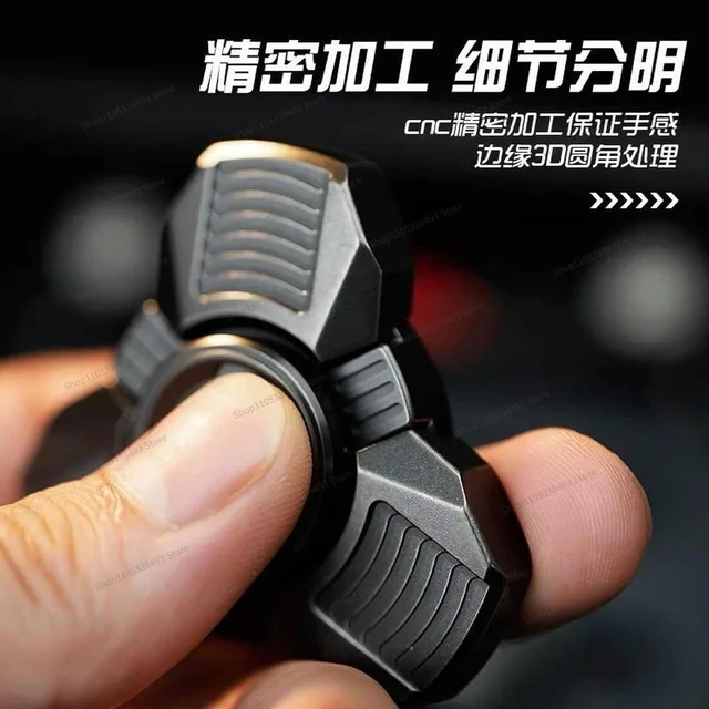 Alt view image 3 of 3 - For Feeling Trefoil Fingertip Gyro l Toy Decompression Artifact