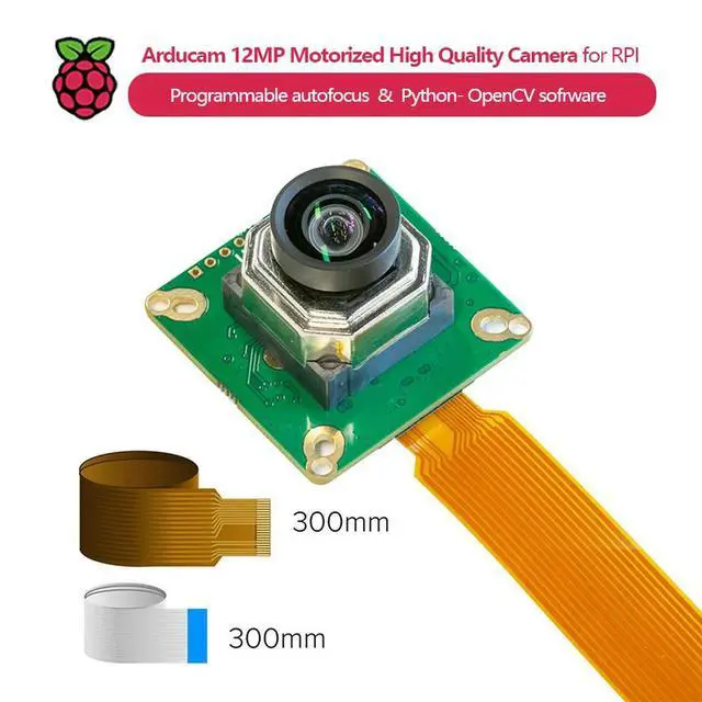 Alt view image 2 of 3 - Arducam 12MP 477P Motorized Focus Camera for RPI