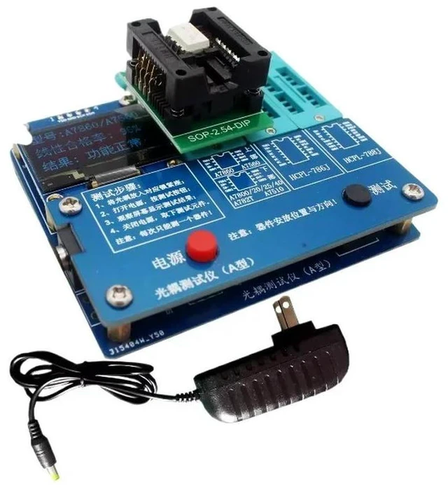 Alt view image 3 of 3 - Optocoupler tester type A + B, drive optocoupler: A312H, A3120, A3140