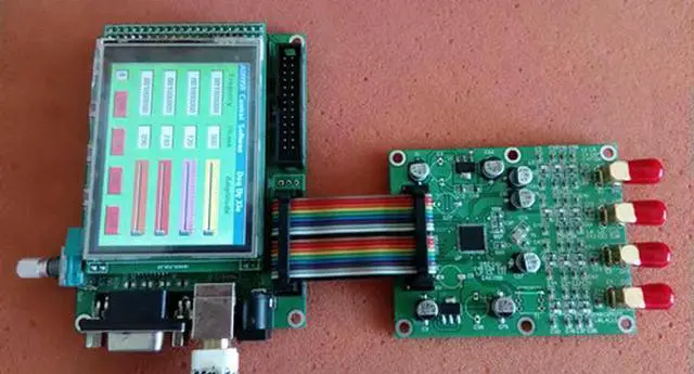 Alt view image 2 of 3 - AD9959 Multi-channel DDS Module STM32/GD TFT Color Screen Touch Screen Rotary Encoder Control