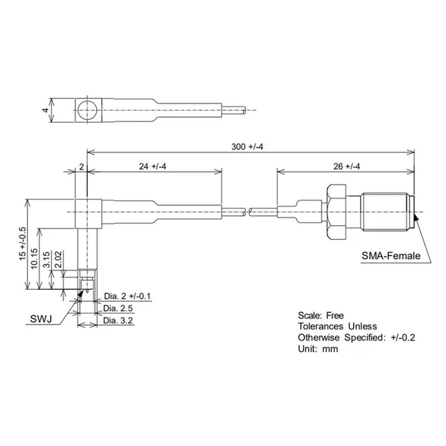 Alt view image 2 of 3 - MXHQ87PK3000 RF Module Custom Component Interconnect Device Coaxial Stripline Probe Murata Flagship Store