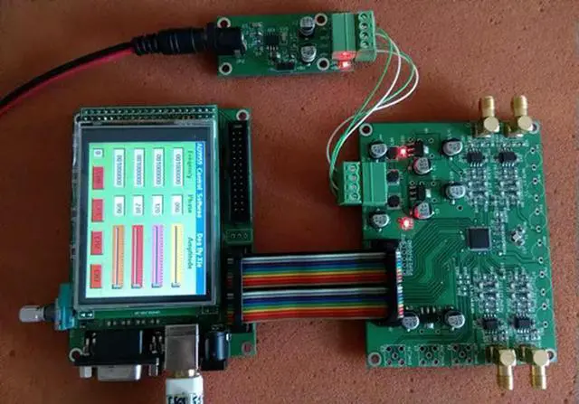 Alt view image 3 of 3 - AD9959 Multi-channel DDS Module STM32/GD TFT Color Screen Touch Screen Rotary Encoder Control