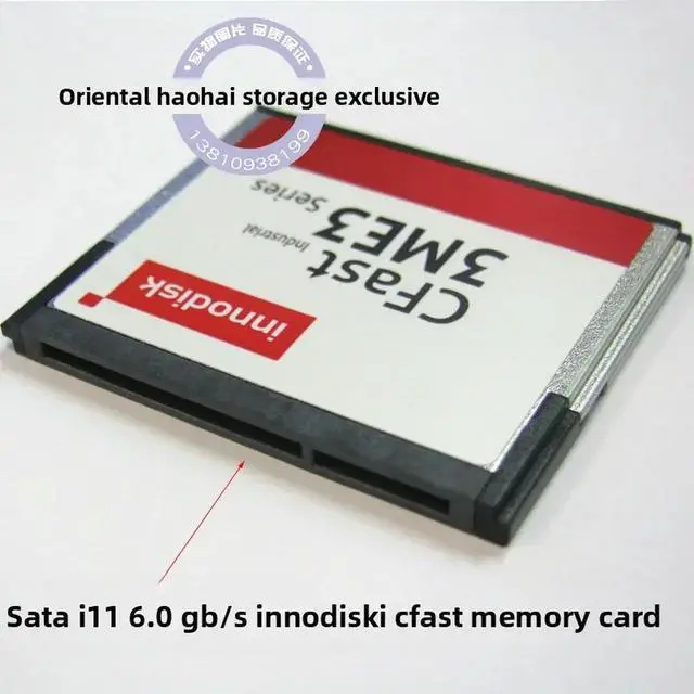 Alt view image 3 of 3 - INNODISK Industrial CFast Card 64g Memory Card 3ME3 High-Speed SATA3 Instrument Camera CF Memory Card MLC