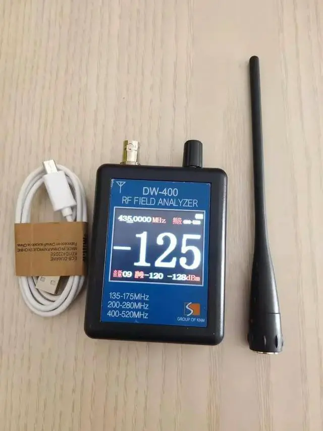 Alt view image 2 of 3 - Digital Field Strength Meter, Radio Direction Finder, Self-Adjusting FM Radio Detector